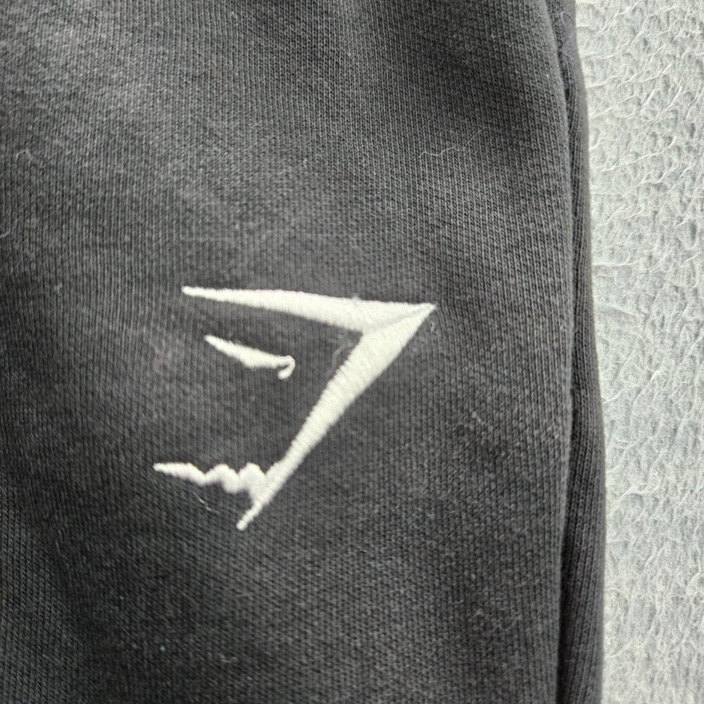 Gymshark Men Activewear Pants Small Black Jogger Logo Embroidered - Picture 10 of 11